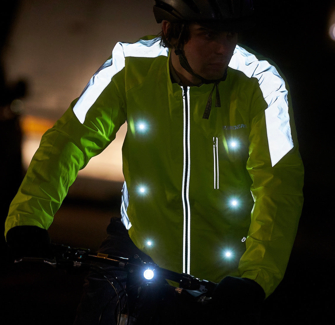 LED Jacket Yellow Vizirider UK