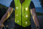 Load image into Gallery viewer, hi vis gilet with LED Lights
