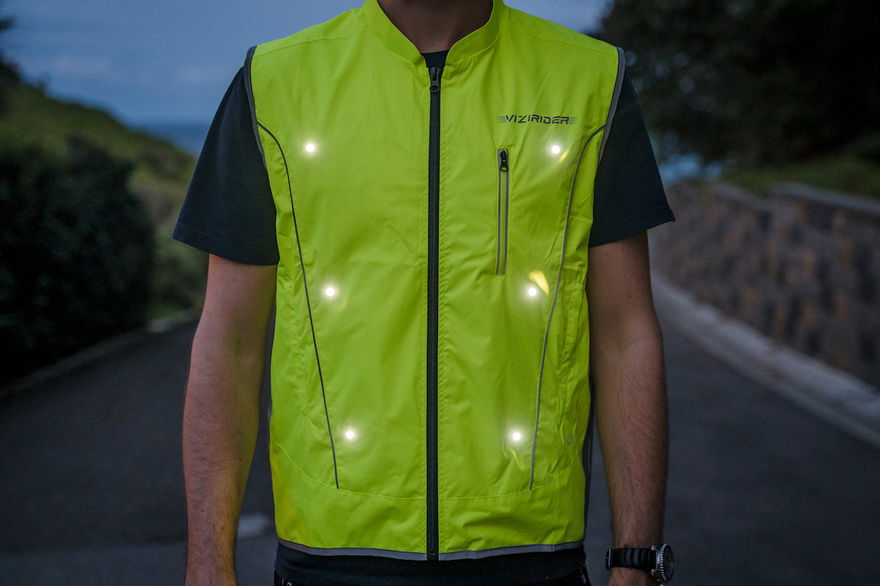 gilet with LED lights