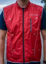 Load image into Gallery viewer, Red Cycling LED gilet
