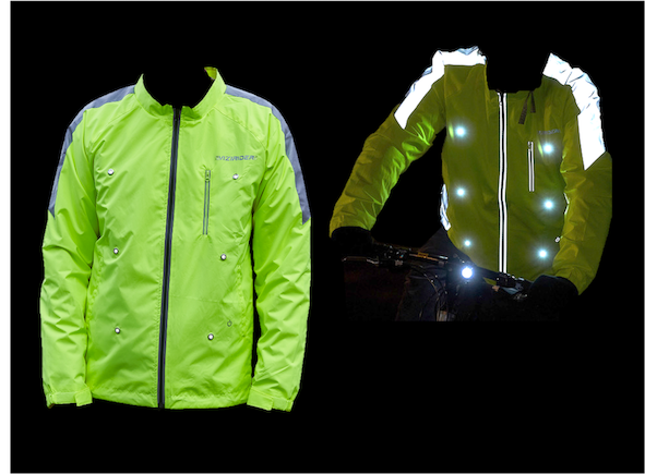 high visibility LED jacket